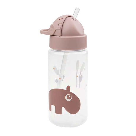 Done by Deer Strohbecher Ozzo Pink, 350 ml
