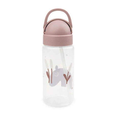Done by Deer Strohbecher Ozzo Pink, 350 ml