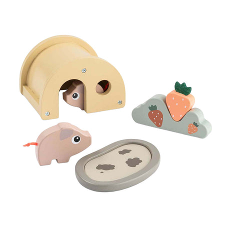 Done by Deer Tiny Farm Holzspielset Pigee