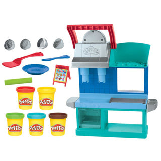 Play-doh kitchen creations chefs busy restaurant - 5 clay pots