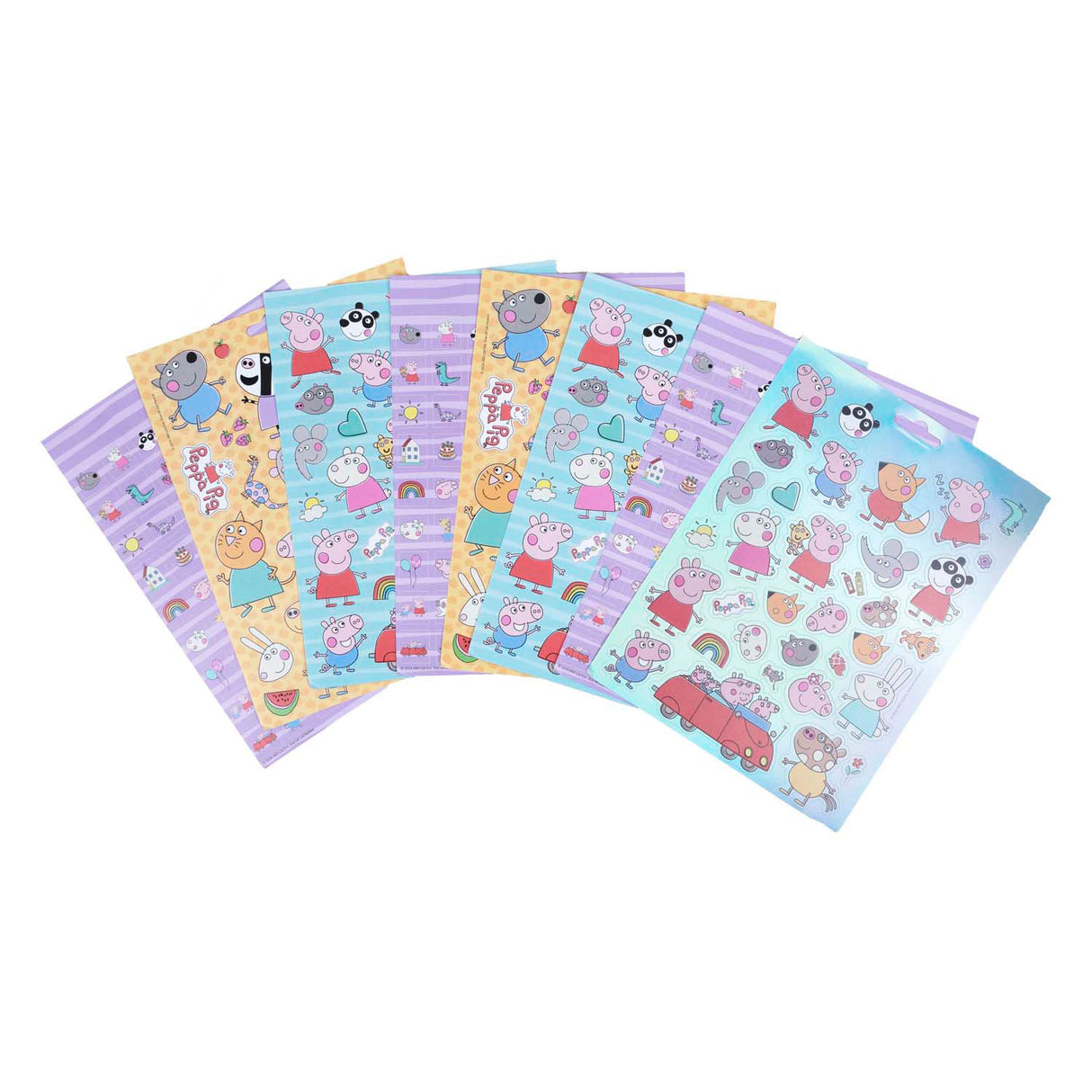 Undercover Stickerbuch Peppa Pig mit 8 Blatt