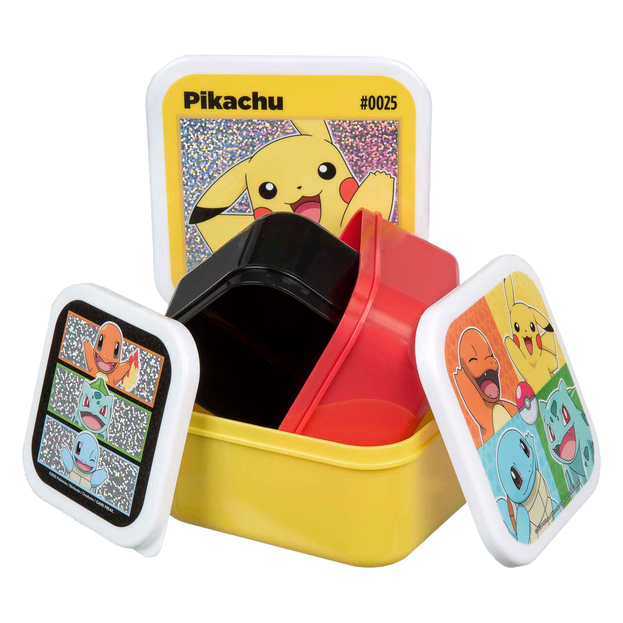 Podkrite škatle s prigrizki Pokémon - 3 kosi.