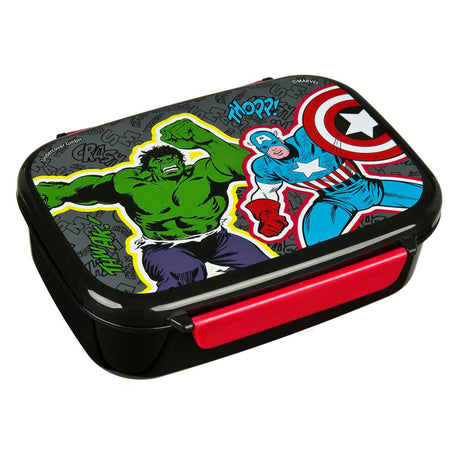 Undercover Mëttegiessen Këscht an Drénkbecher Set Marvel Avengers