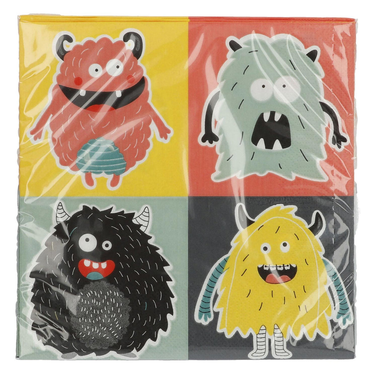 Folat bv servietter monster bash, 20 stk.