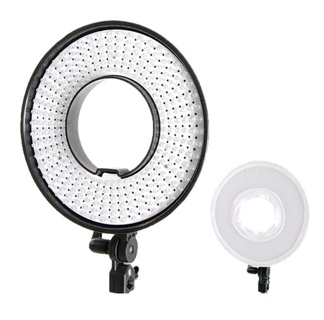 Zweifarbige LED-Ringlampe von Falcon Eyes, dimmbar DVR-300DVC auf 230 V
