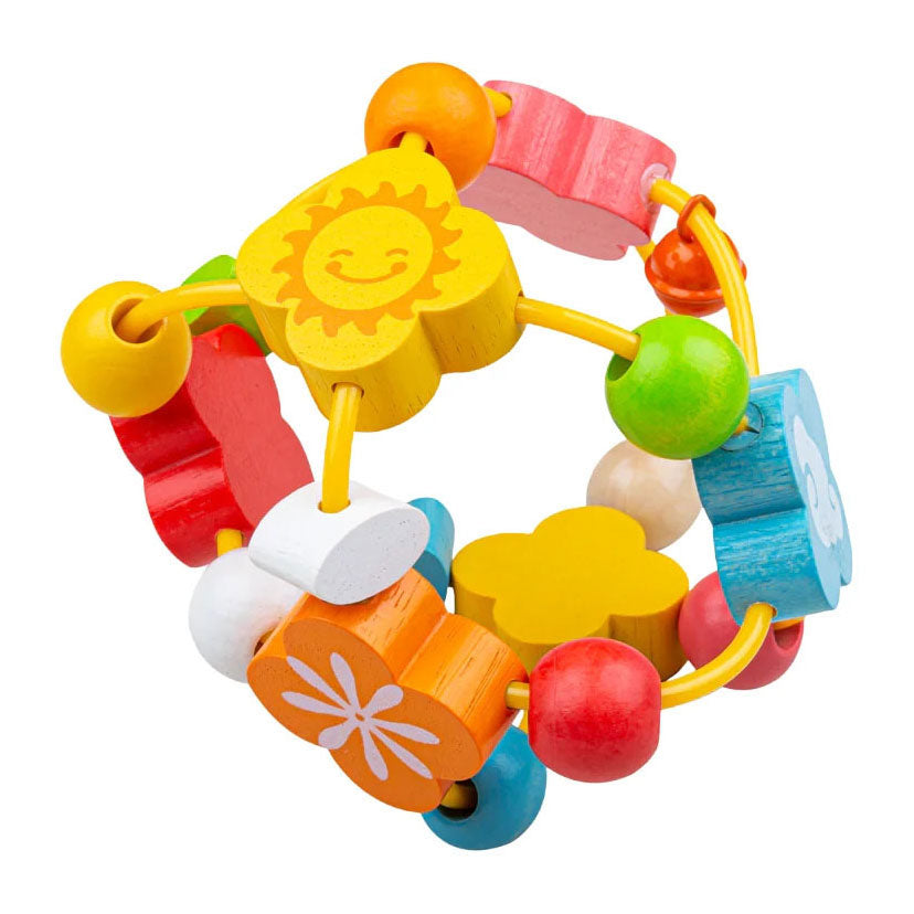 Bigjigs wooden activity ball