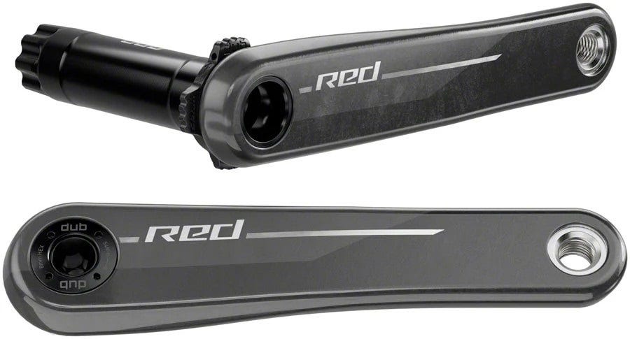 Sram crankarm raudonas xplr e1 dub 150 mm pločio, neįskaitant apatinio laikiklio žvaigždutės