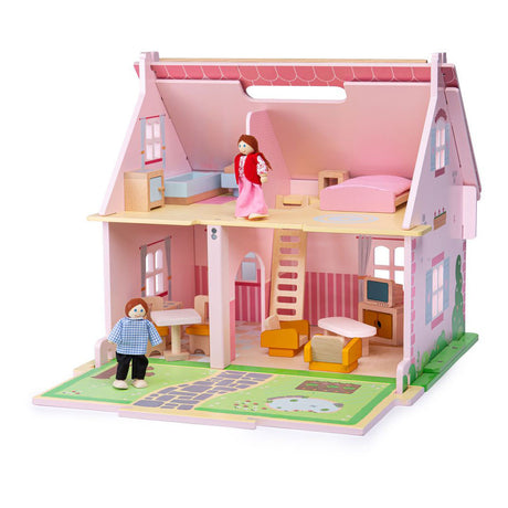 Bigjigs wooden villa