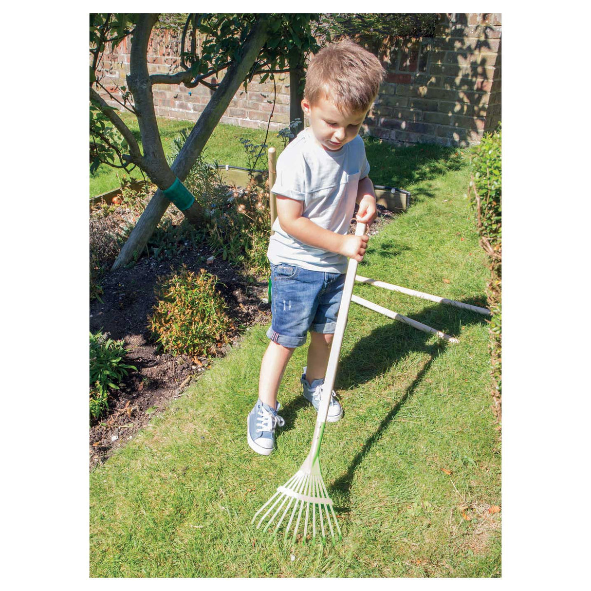 Bigjigs metal leaf rake
