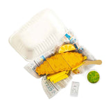 Bigjigs wooden fish and chips play set, 26 pieces.