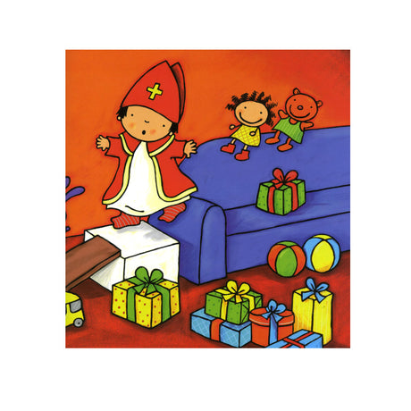 Casa central de livros Klaasje Sinterklaasje