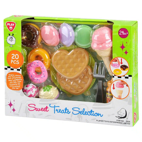 Playgo ice cream parlor meal set 20 pieces