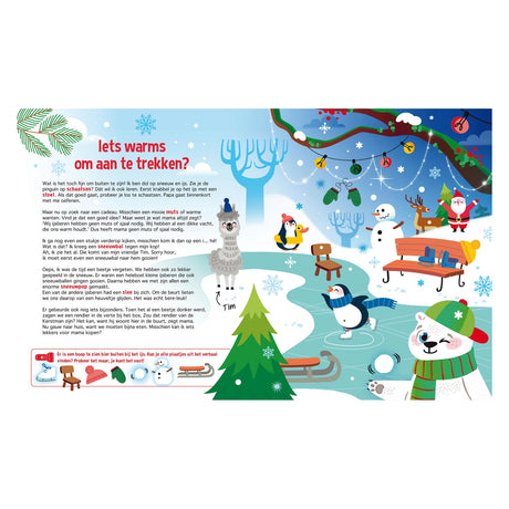 Lantern publishers explore the Christmas world + cardboard flashlight