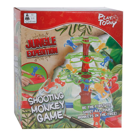 Jungle expedition shooting monkey game