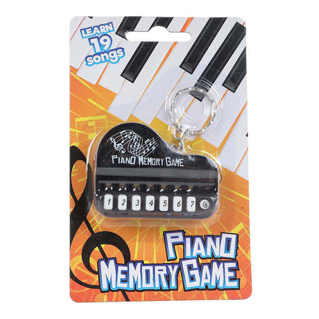 Keychain piano memo game