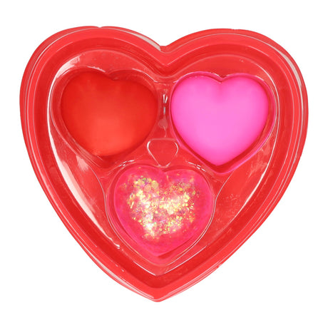 Squishy sensorische hartjes 4cm - 3st.
