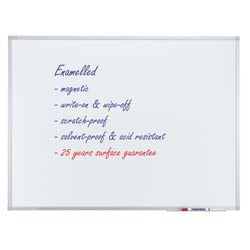 Magnetic whiteboard Franken X-traLine SC3209 enameled 150x100cm white
