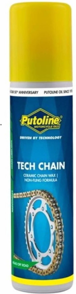 Putoline Kettenspray - Korrosiounsverschleisschutz - Waasserabweisend - Anti-Pilz - 75 ml
