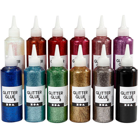 Creativ company https: www.cchobby.nl glitterglue-various-colours-12x118-ml-1-box
