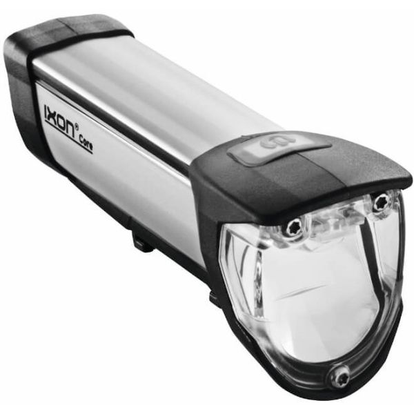 Busch Muller lighting set Busch und Müller ixon core + ixxi rear light usb rechargeable 50 lux - black silver