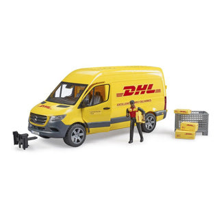 Bruder MB Sprinter DHL z kierowcą model pojazdu (02671)