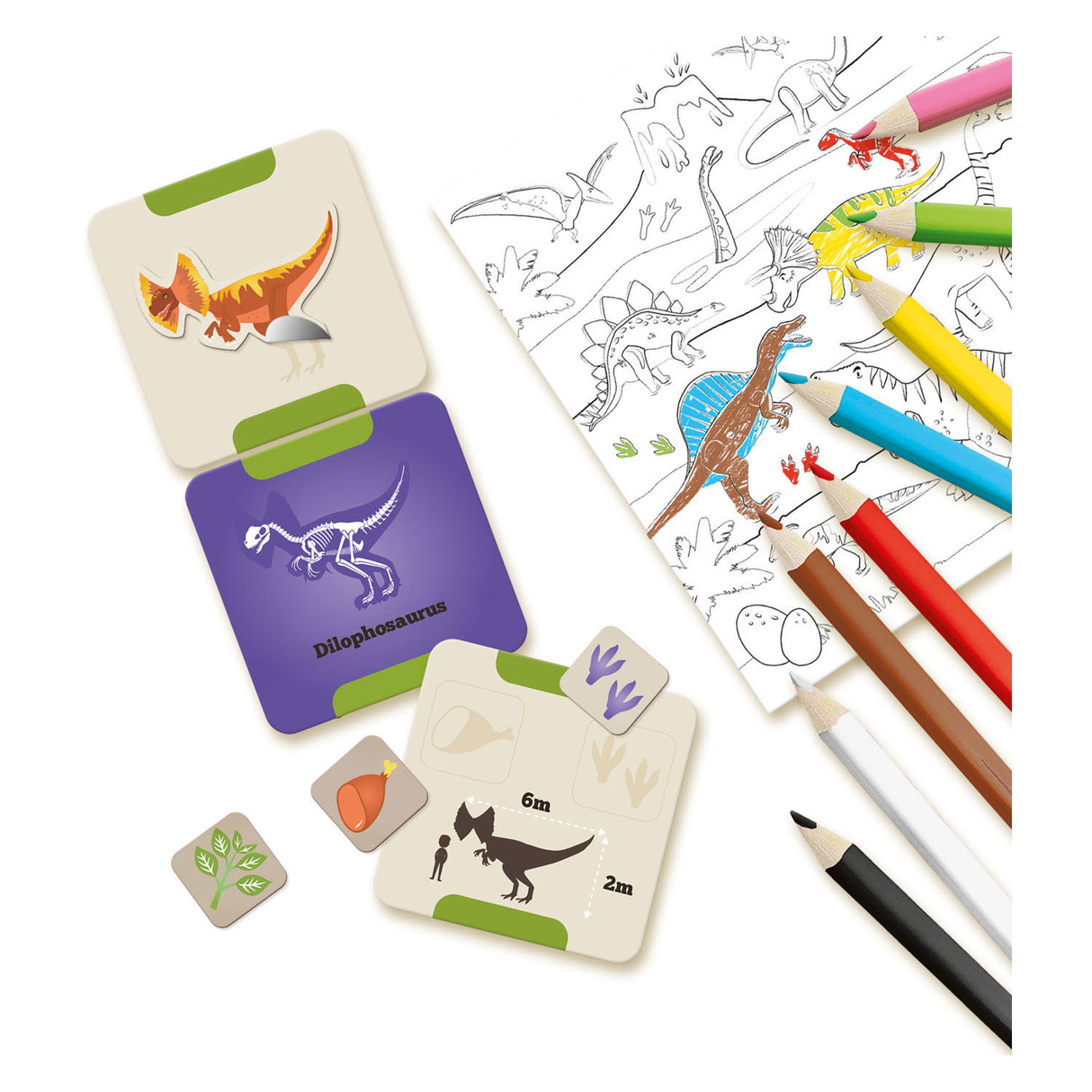 Ses creative ses I learn dinosaurs занаятчийски комплект