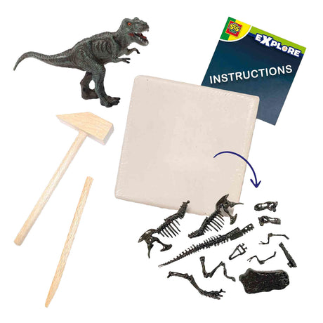 SES erforschen Dino und Skelett 2in1 - t -Rex
