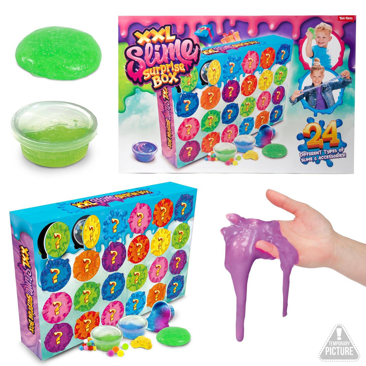 Toi-Toys Slime Iwwerraschungsbox 24 Stéck
