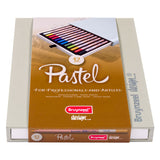 Bosca peann luaidhe pastel deartha Bruynzeel, 12 dathanna