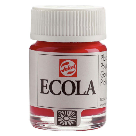Bruynzeel ecola gouache paint bottle 16ml carmine 318