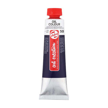 Talens art creation oljefärg tub 40ml preussian blue 508