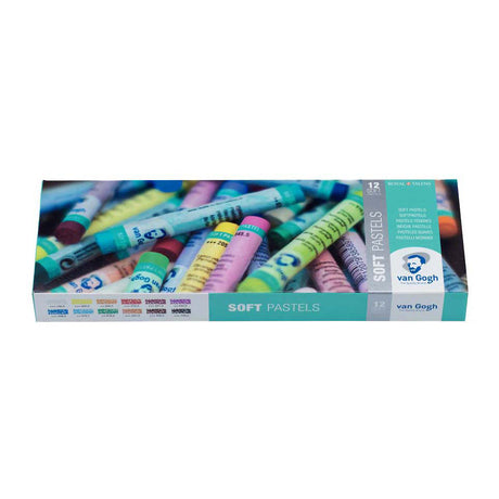 Bruynzeel van gogh soft pastels starter set with 12 colours