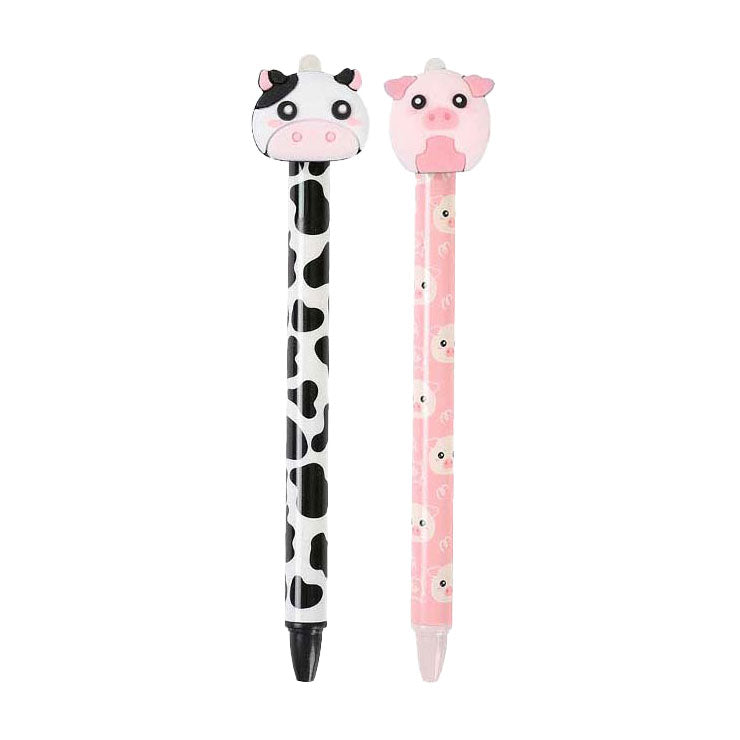 Itotal erasable ballpoint pen cow or pig