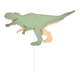 De tjalle et jaspe - applique dino t-rex - bois
