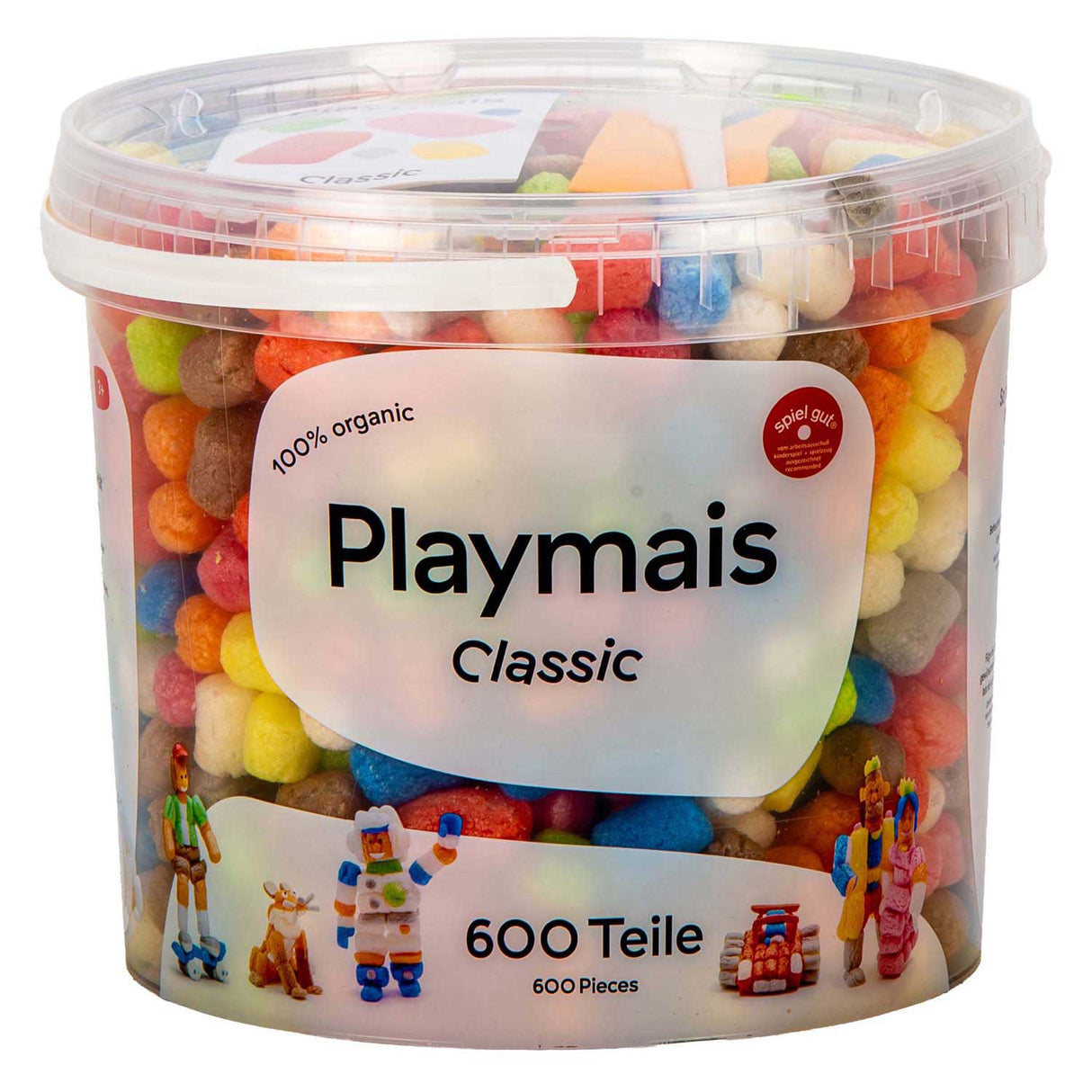 Playmais basic bucket (> 600 pieces)