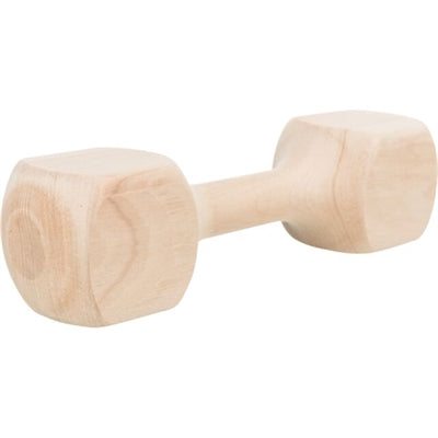 Trixie Wooden Training Dumbbell Angled