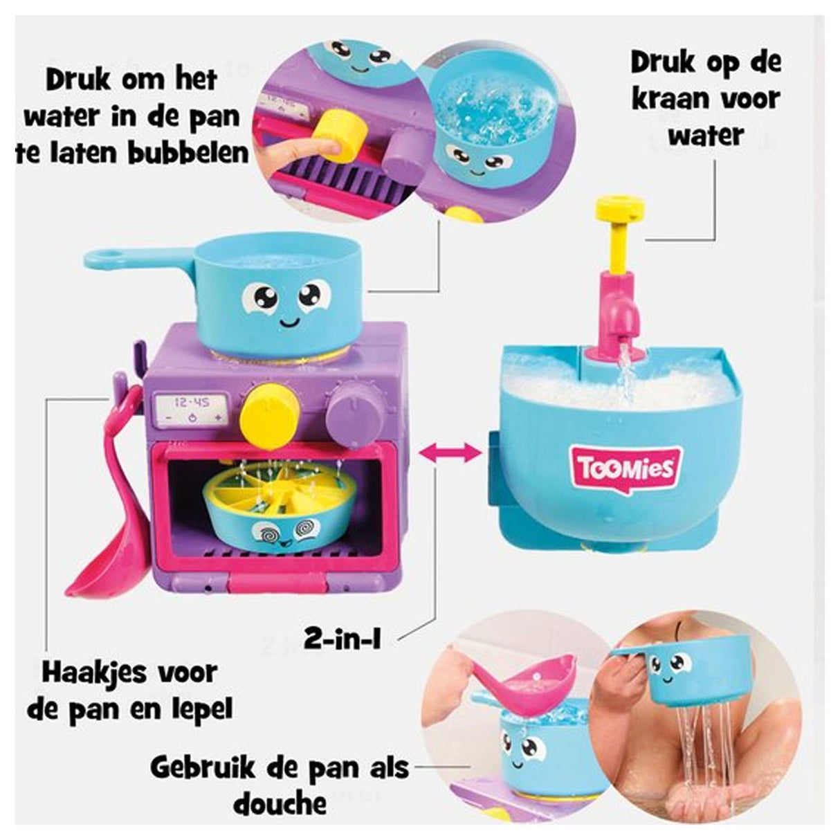 Tomy Bubbles and Bakes - kitchen for the bath