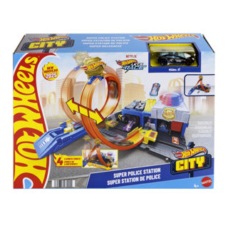 Hot wheels city super police station - loop track