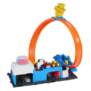 Hot wheels city super police station - loop track