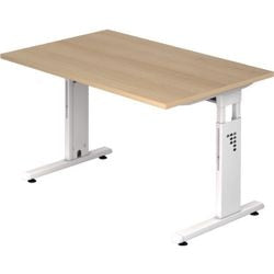 Bach desk hammerer vos12 e w melamine t-leg