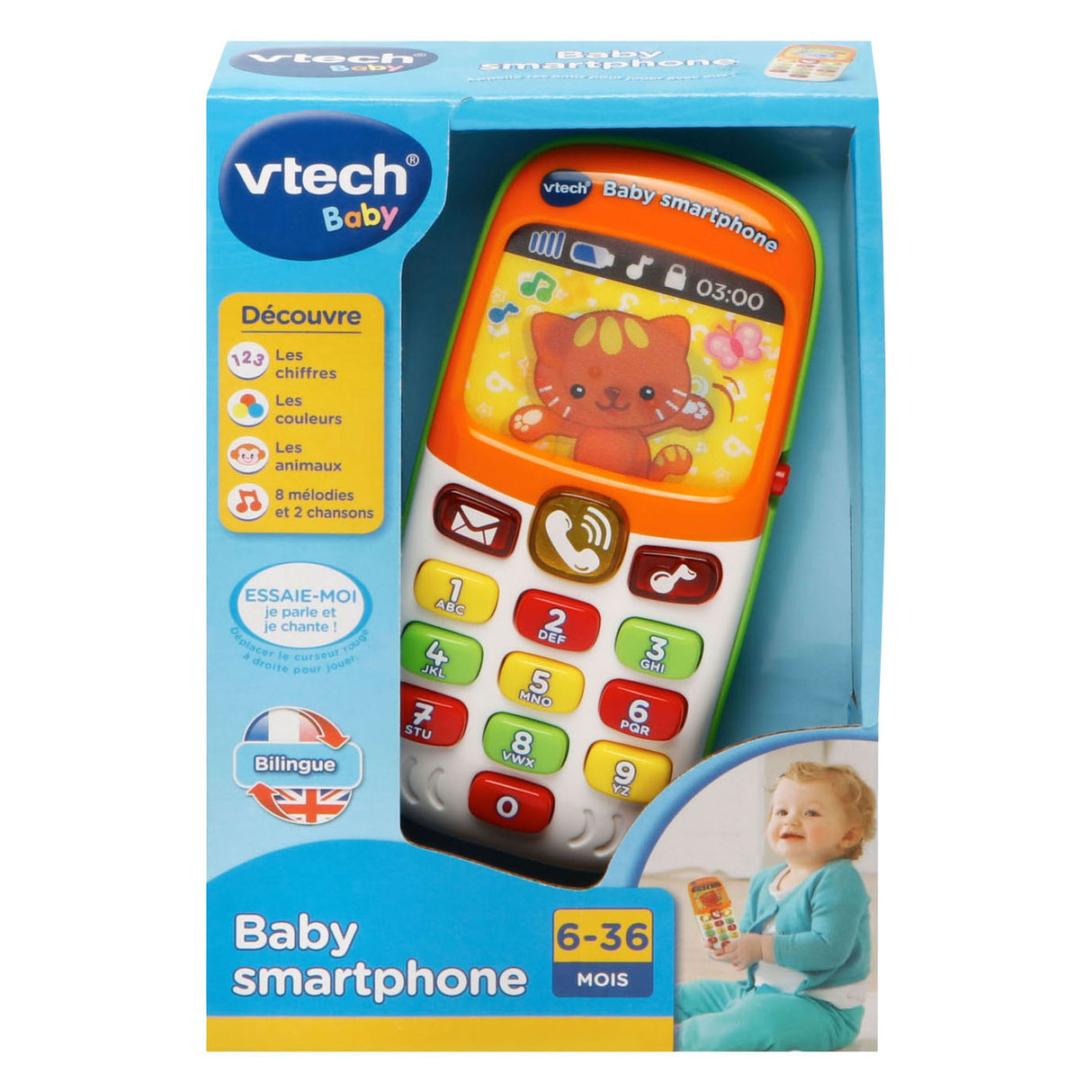 Vtech leanbh mo chéad smartphone