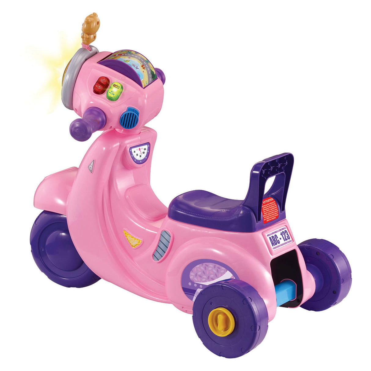 Vtech baby 2-v-1 balanční koloběžka - růžová