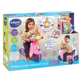Vtech baby 2-v-1 balanční koloběžka - růžová