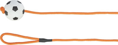 Trixie soccer ball on rope foam rubber floating