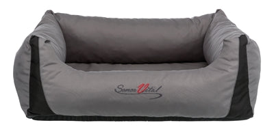 Trixie Samoa Vital Orthopedic Dog Basket, Grey, Black