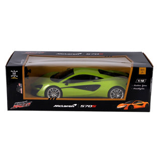 Kool speed rc mclaren 5705 1:16 + light neon green