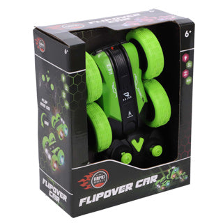 Rapid wheels radio controlled flipchart car green
