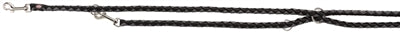 Trixie dog leash cavo adjustable black grey