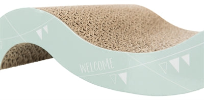 Trixie Junior Scratching Board Wave Lilac Mint Green
