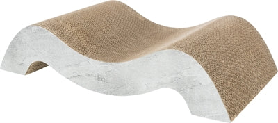 Trixie scratching mat cardboard XXL wave grey